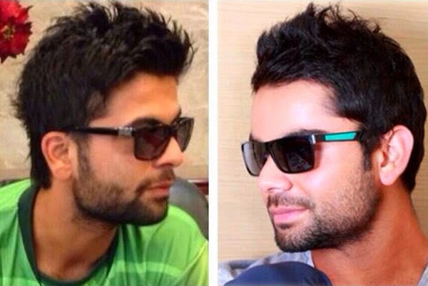 Ahmed Shehzad & Virat Kohli