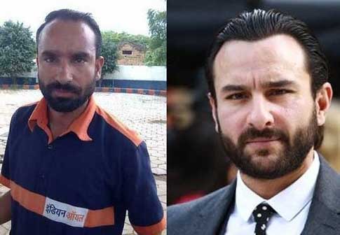 Saif Ali Khan and Indian Oil Attendant