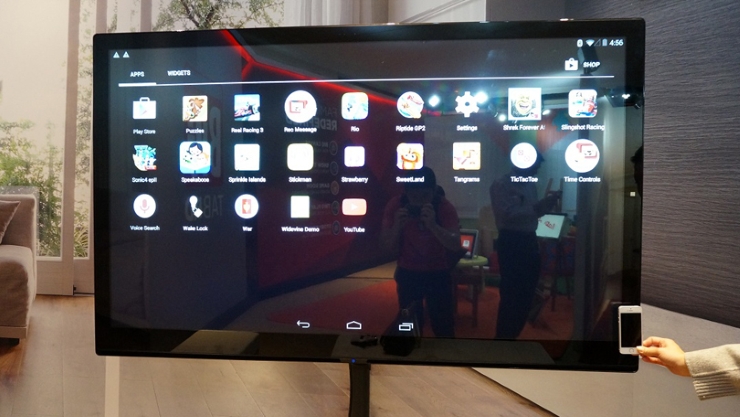A Tablet With 65-inch 4K HD Display RVCJ Media