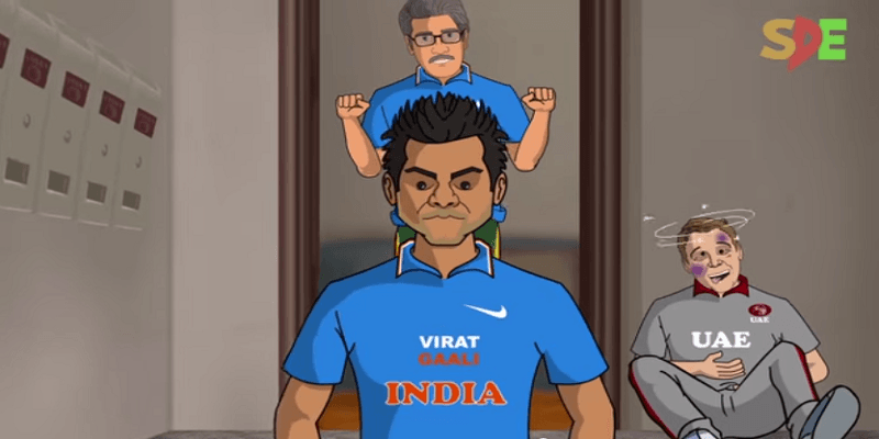 India Vs UAE - Mauke Pe Chauka Spoof Video Featuring Virat Kohli RVCJ Media