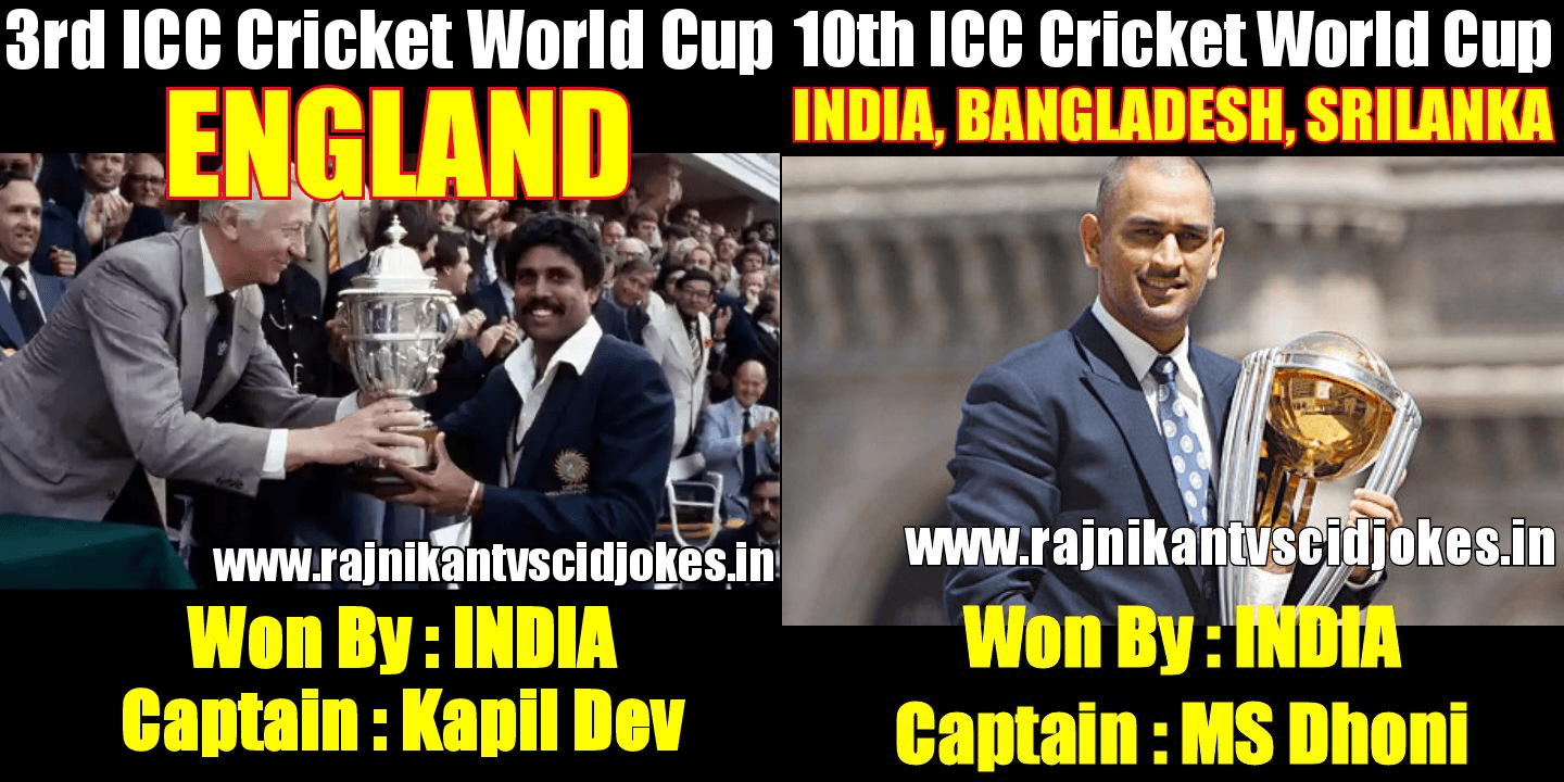 History Of 10 ICC Cricket World Cups At A Glance RVCJ Media