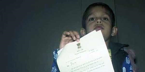 Modi’s Letter Of Appreciation To A 6 Year Old, The Reason Will Melt Your Heart RVCJ Media