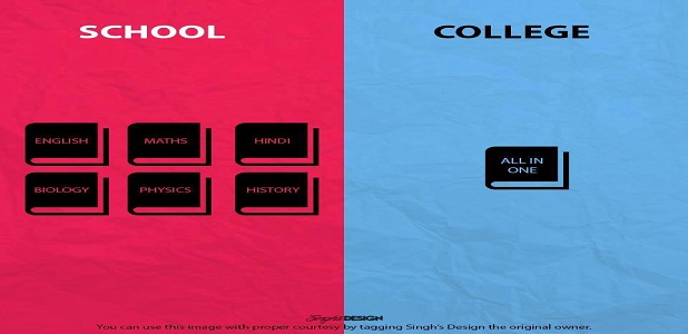 So What's Best - College Or School? You Decide After Seeing These 8 Pictures. RVCJ Media