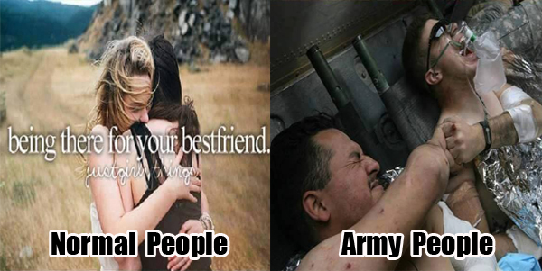 14 Images Describing Difference Between Normal People vs Army People RVCJ Media