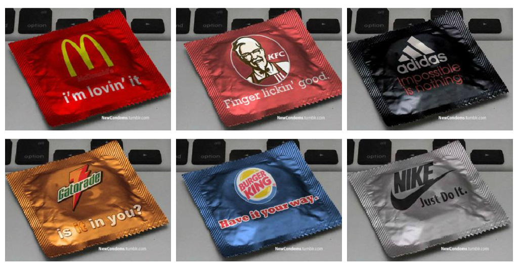 15 Famous Brand Taglines That Work For Condom Brands As Well