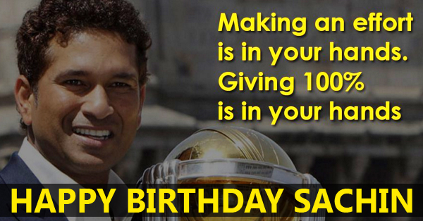 10 Inspirational Quotes By Sachin Tendulkar Which Will Explain You Why He Is The God Of Cricket!! RVCJ Media
