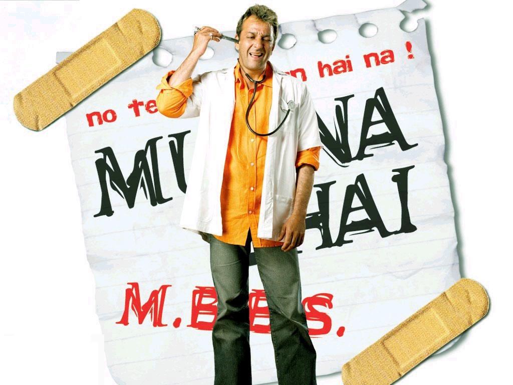 Image result for MUNNA BHAI MBBS POSTER