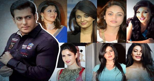 Don't Miss Out To Read The Story Of Salman Khan & His 9 Girlfriends