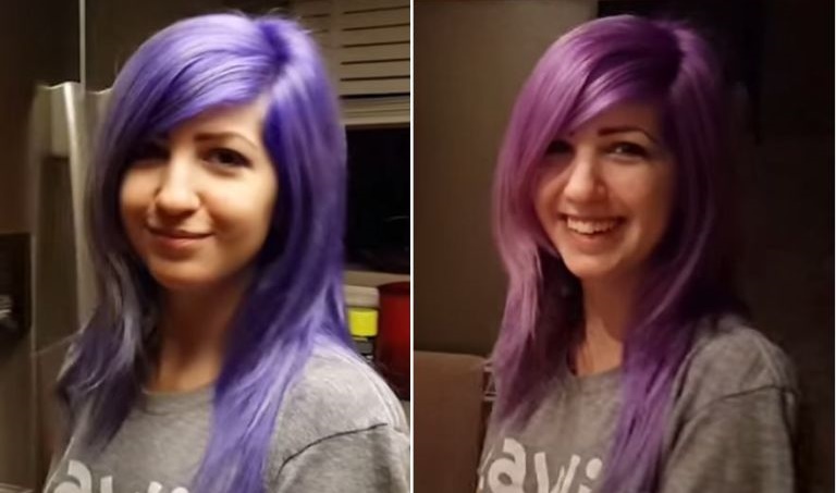 This Girl's Color Changing Hair Is Going Viral Over Web! Can You Guess Is  It Blue, Purple Or Pink? - RVCJ Media