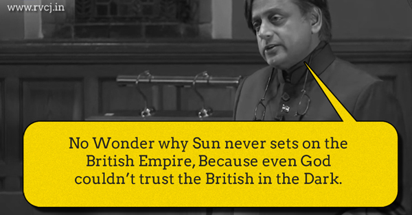 13 Things Shashi Tharoor Said At Oxford Which Completely Nailed The British Empire!! RVCJ Media