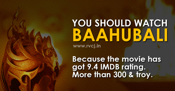16 Reasons Why You Should Watch Baahubali!! RVCJ Media