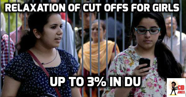 Relaxation Of Cut Offs For Girls In DU RVCJ Media