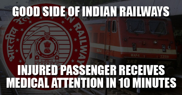 Passenger Injured While Travelling In Train Receives Medial Attention In 10 Minutes!! RVCJ Media