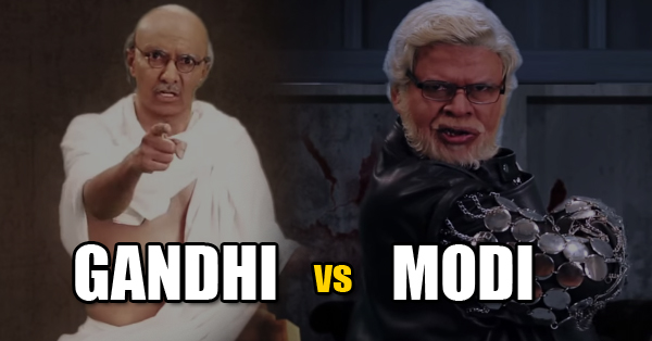 Epic Rap Battle Between Mahatma Gandhi & Narendra Modi!! RVCJ Media