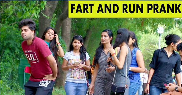 This EPIC Fart & Run Prank Will Surely Be The Best Thing You'll Watch On The Internet Today RVCJ Media