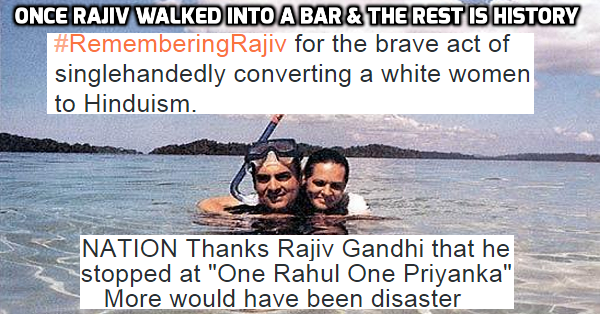Twitter Remembers Rajiv Gandhi On His Birth Anniversary Mostly For Wrong Reasons RVCJ Media