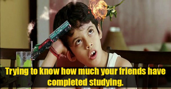 10 Things That Happen To You A Day Before Exam - RVCJ Media