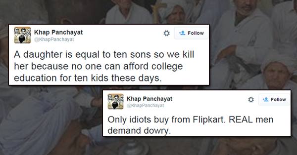 This Khap Panchayat Account Shows Mirror Of Present Society. These 20 Tweets Are Must Read RVCJ Media
