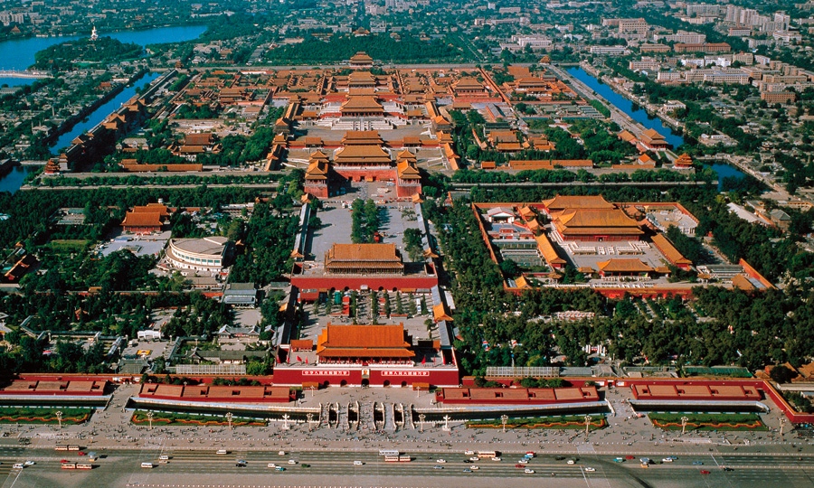 An aerial view of the Forbidden City VIEW STOCKPHOTOSHOT RVCJ Media