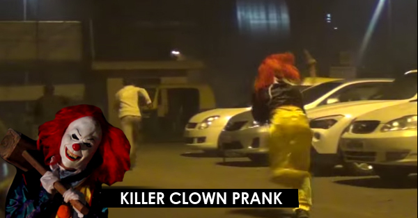 This Hilarious Killer Clown Prank Will Scare You So Much That You'll Laugh Out Loud RVCJ Media