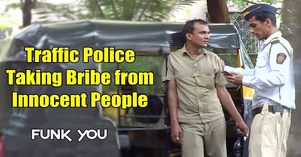 Mumbai Cop Asks For Bribe From Innocent People. What Happened Next Is Shocking 1 Mumbai Cop Asks For Bribe From Innocent People. What Happened Next Is Shocking RVCJ Media
