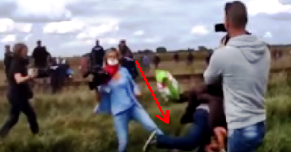 Journalist Caught On Camera Fired For Intentionally Kicking & Tripping Migrants & Kids RVCJ Media