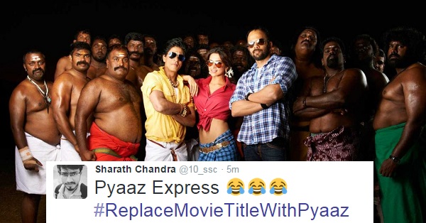 You Can't Miss These Hilarious Tweets With #ReplaceMovieTitleWithPyaaz Hashtag..!! RVCJ Media
