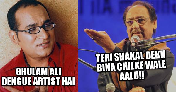 Ghulam Ali Is A ‘Dengue Artist’ From ‘Terrorist Country’ Says Singer Abhijeet RVCJ Media
