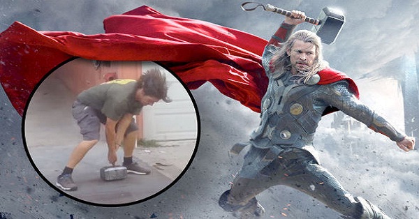 A Man Built A Real Thor Hammer That Only He Can Lift RVCJ Media
