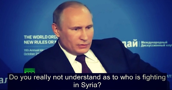 Vladimir Putin Bluntly Held USA Responsible For The Development of ISIS RVCJ Media
