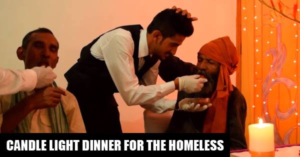 Two Gentlemen Host Candlelight Dinner For Homeless, What Happened Next Is Really Heart Melting RVCJ Media