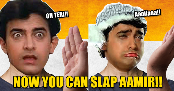 Now You Can Slap Aamir Khan Virtually On Internet..!! RVCJ Media