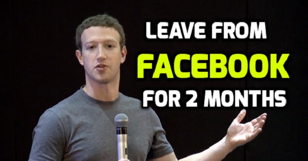 Mark Zuckerberg Decides To Take Paternity Leave For 2 Months..!! RVCJ Media