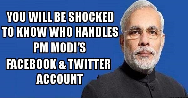 Check Out Who Handles PM Narendra Modi's Personal Facebook & Twitter Accounts RVCJ Media