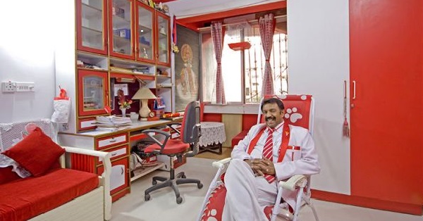 This Man's Obsession With Red & White Can Leave You With An Eye Sore RVCJ Media