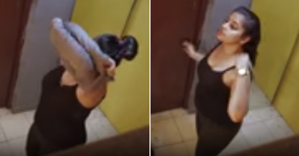 Русское видео скрытой камеры девушек. Цыганка изменяет мужу.