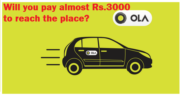 Ola Customer Pays A Fare Of Rs. 2767 Yet Misses The Flight.. #SurgePrice RVCJ Media
