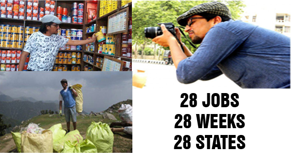 Meet The Man Who Did 28 Jobs in 28 Weeks in 28 Different States Of India..!! RVCJ Media