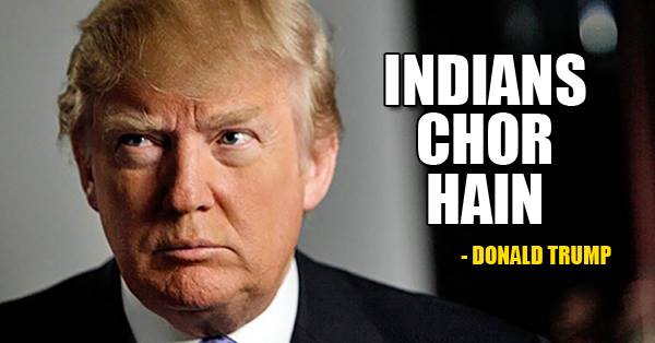 What Donald Trump Said Will Boil The Blood Of Every Indian RVCJ Media