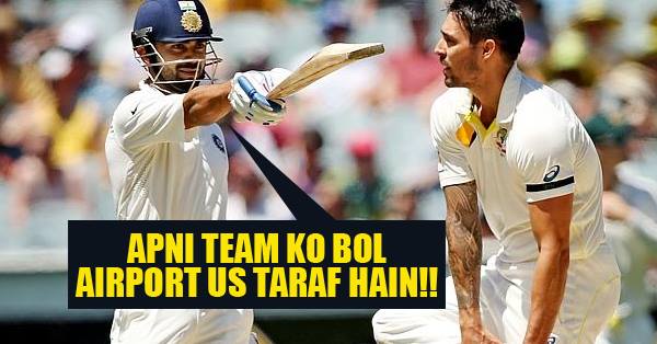 Virat Kohli Shuts The Mouth Of Mitchell Johnson With His Bat RVCJ Media