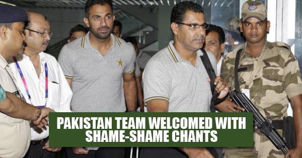 OMG! Pakistani Fans Chant 'Shame Shame' On Their Team's Arrival! Watch Video RVCJ Media