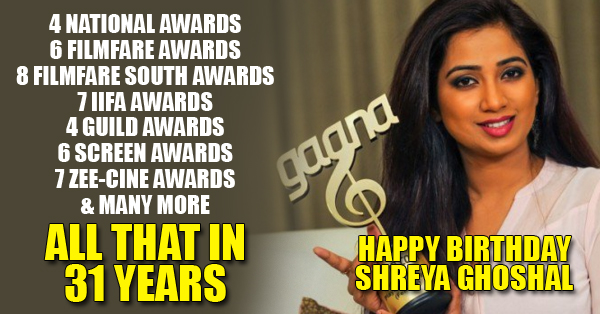 15 Facts You Didn't Know About Shreya 'Gorgeous' Ghoshal !! RVCJ Media