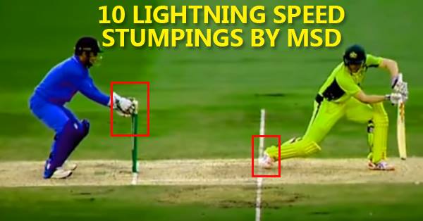 10 Fastest Stumpings By Dhoni That Prove He Is Even Faster Than 4G RVCJ Media