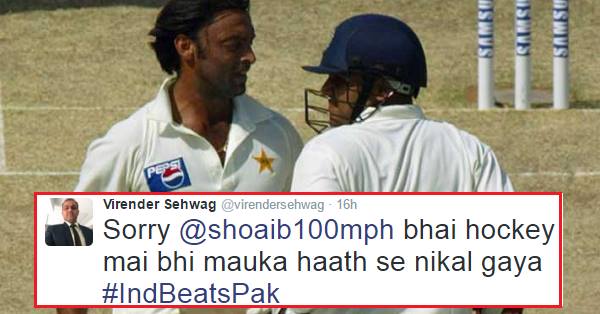 Akhtar's Reply To Sehwag's Tweet Would Increase Your Respect For Him 100 Times! Check Out RVCJ Media
