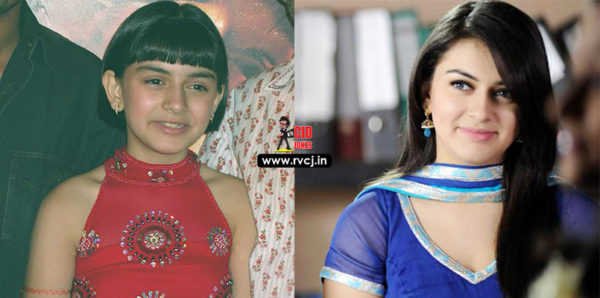 Bollywood Child Artists Then And Now Hansika
