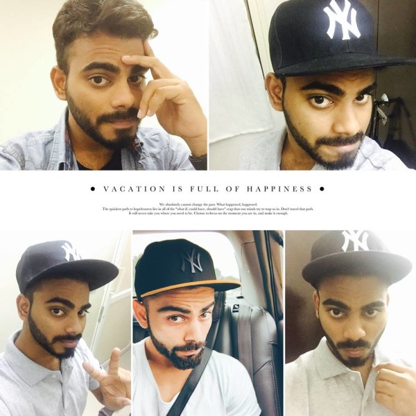 UNBELIEVABLE! This Hyderabad Guy Looks Exactly Like Indian Cricketer Virat Kohli 17 z
