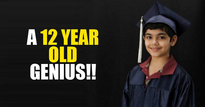 This 12 Year Old Has Achieved Something Which Not Even A Big Genius Can Achieve! He Has Broken All Records! Check