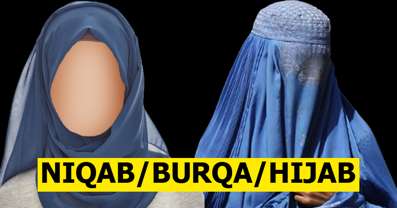 Know The Difference Between A Hijab Niqab and Burqa 