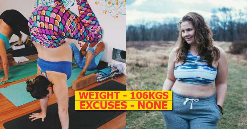 This Woman Who Weighs More Than 106 Kgs Will Leave You Speechless With Her Unique Yoga Techniques RVCJ Media