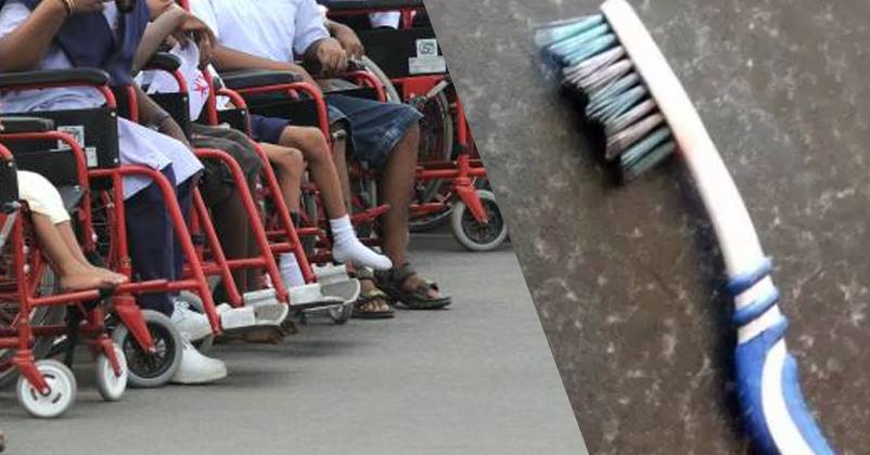 Can You Believe It? 49 Children Share 1 Toothbrush In This Government-Run Home For Disabled Children!